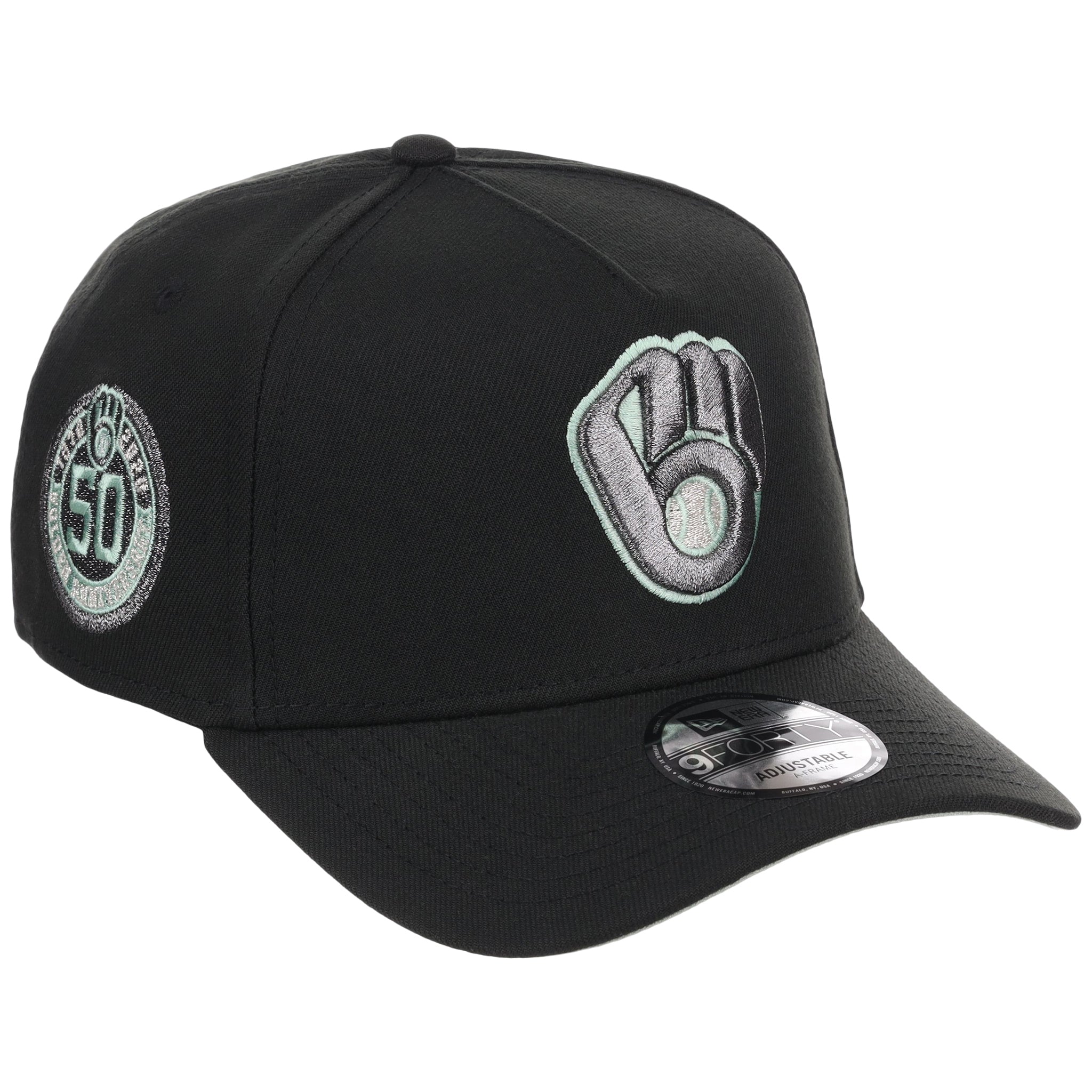 Milwaukee Brewers MLB Alpine Snow New Era 9FORTY A-Frame