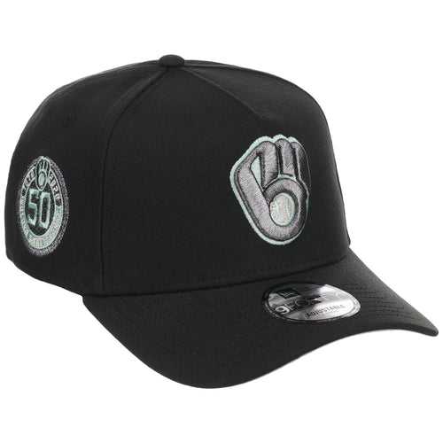 Milwaukee Brewers MLB Alpine Snow New Era 9FORTY A-Frame
