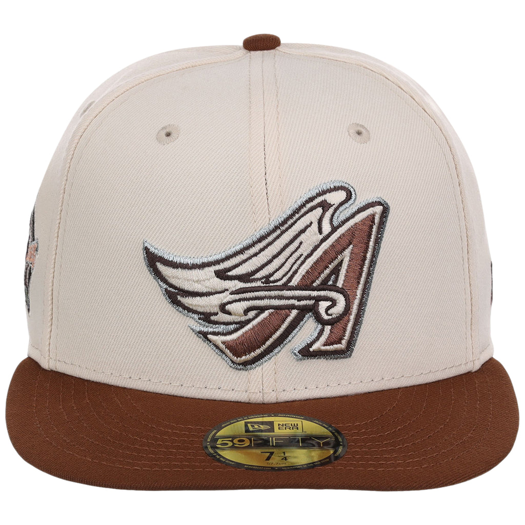 Anaheim Angels MLB Auburn Cream New Era 59FIFTY