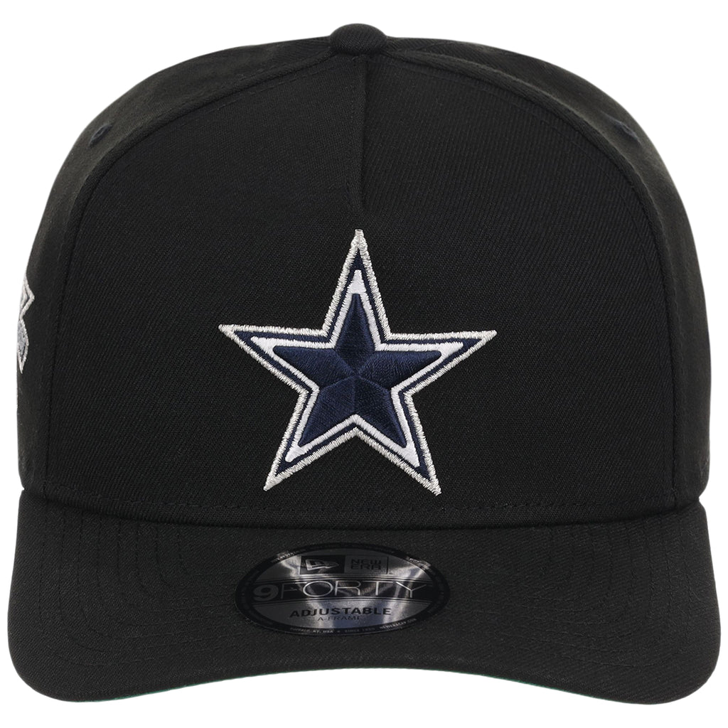 Dallas Cowboys NFL Black Dome New Era 9FORTY A-Frame