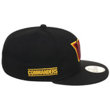 Washington Commanders NFL Black Dome New Era 59FIFTY