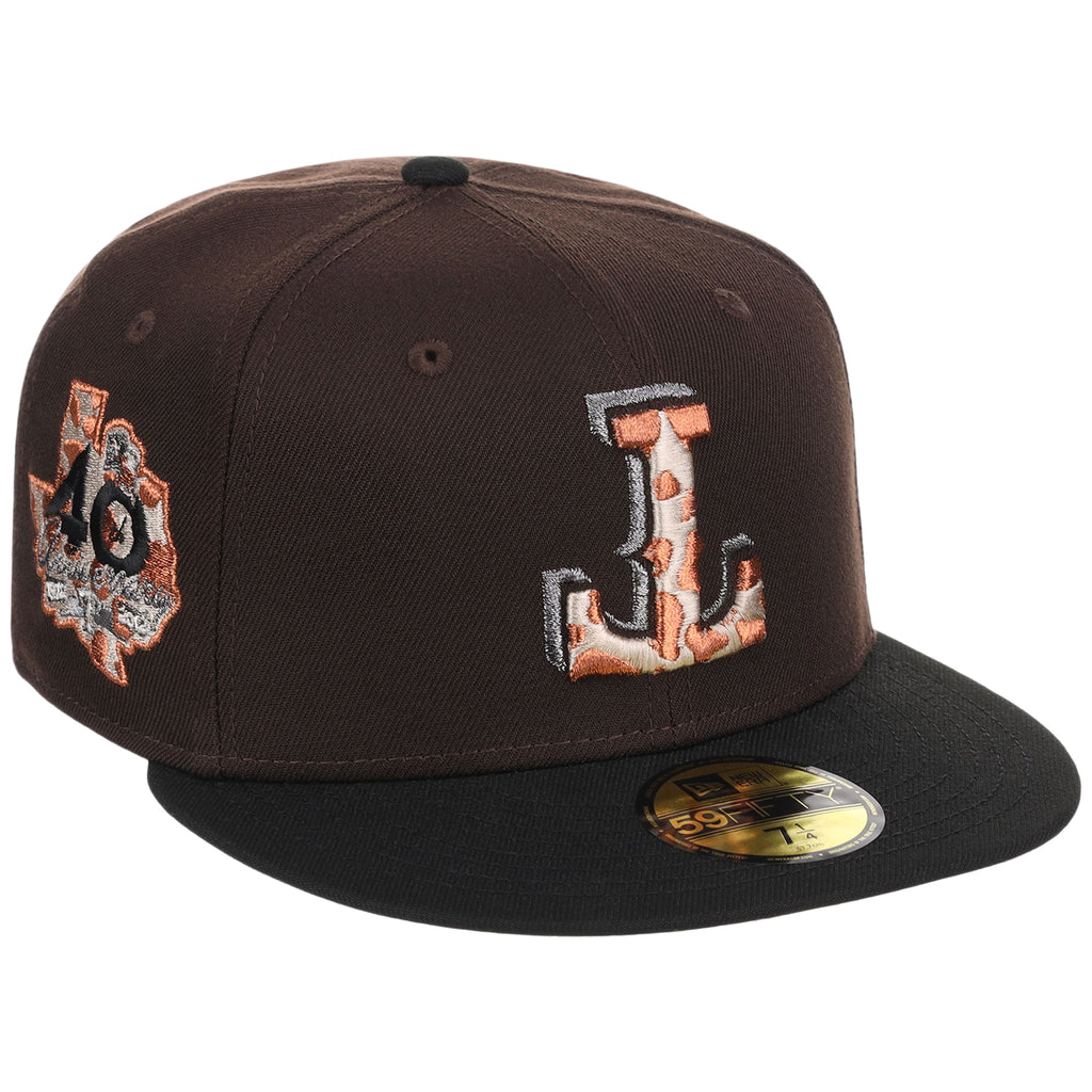 Texas Rangers Lone Star Livestock New Era 59FIFTY (Dark Brown/Black)