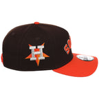 Houston Astros MLB Flipmode 2.0 New Era 9FORTY A-Frame (Black/Orange/Gray)