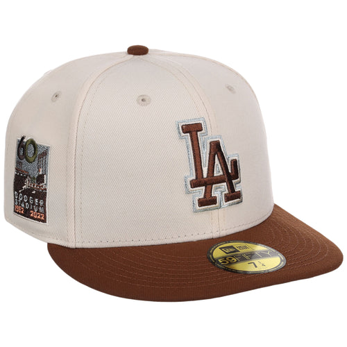 Los Angeles Dodgers MLB Auburn Cream New Era 59FIFTY
