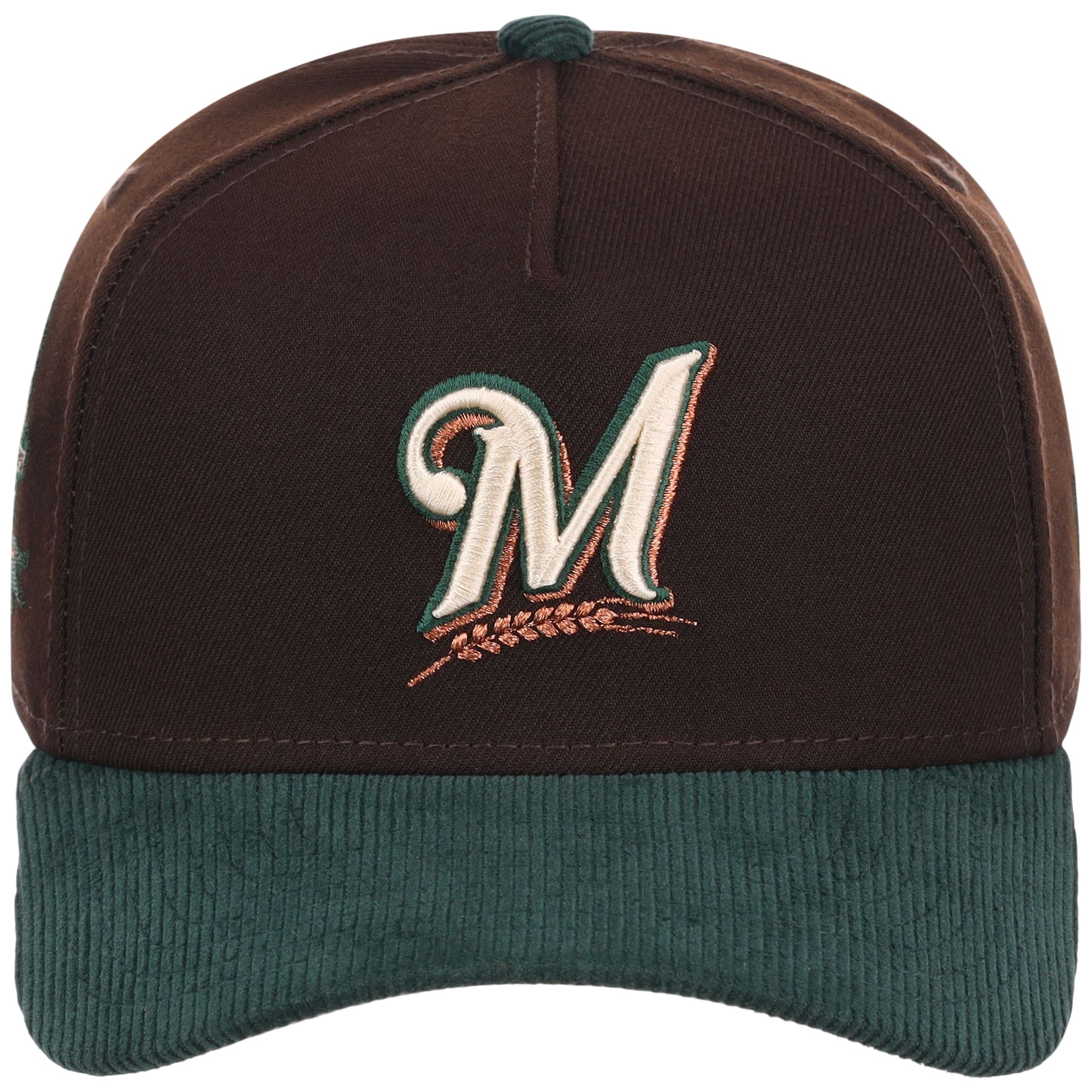Milwaukee Brewers MLB Forest Ember New Era 9FORTY A-Frame
