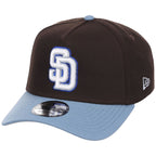 San Diego Padres MLB Driftwood Fade New Era 9FORTY A-Frame