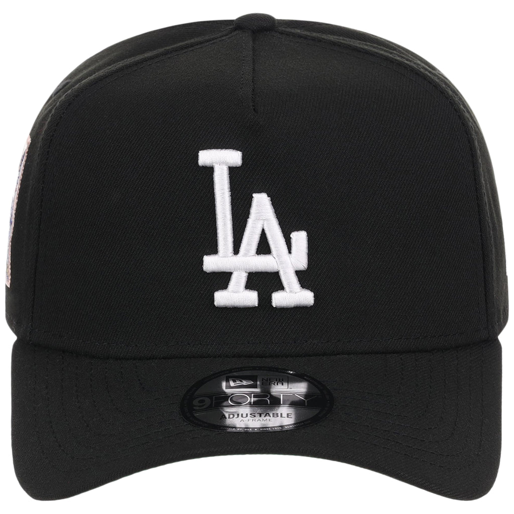 Los Angeles Dodgers MLB Black Dome New Era 9FORTY A-Frame