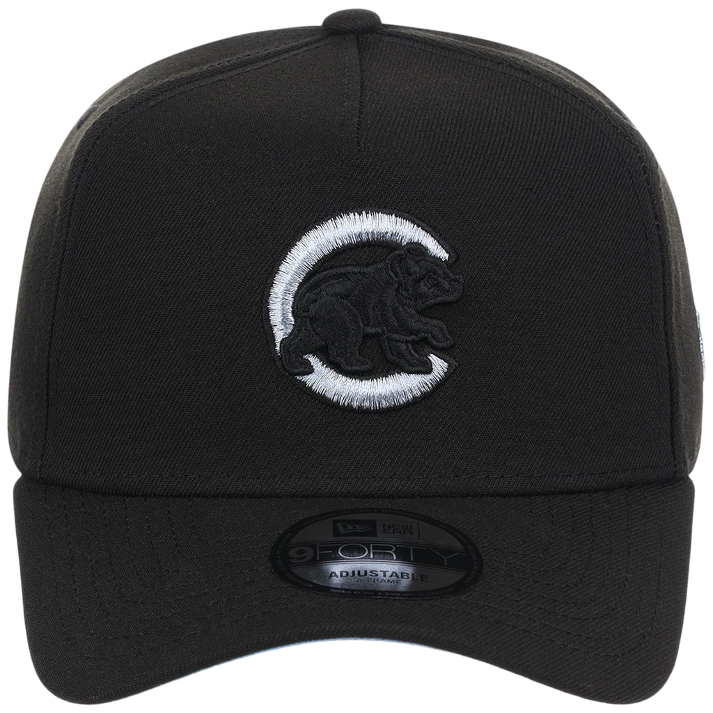 Chicago Cubs MLB Black Sky FASHION CORE New Era 9FORTY A-Frame