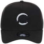 Chicago Cubs MLB Black Sky FASHION CORE New Era 9FORTY A-Frame