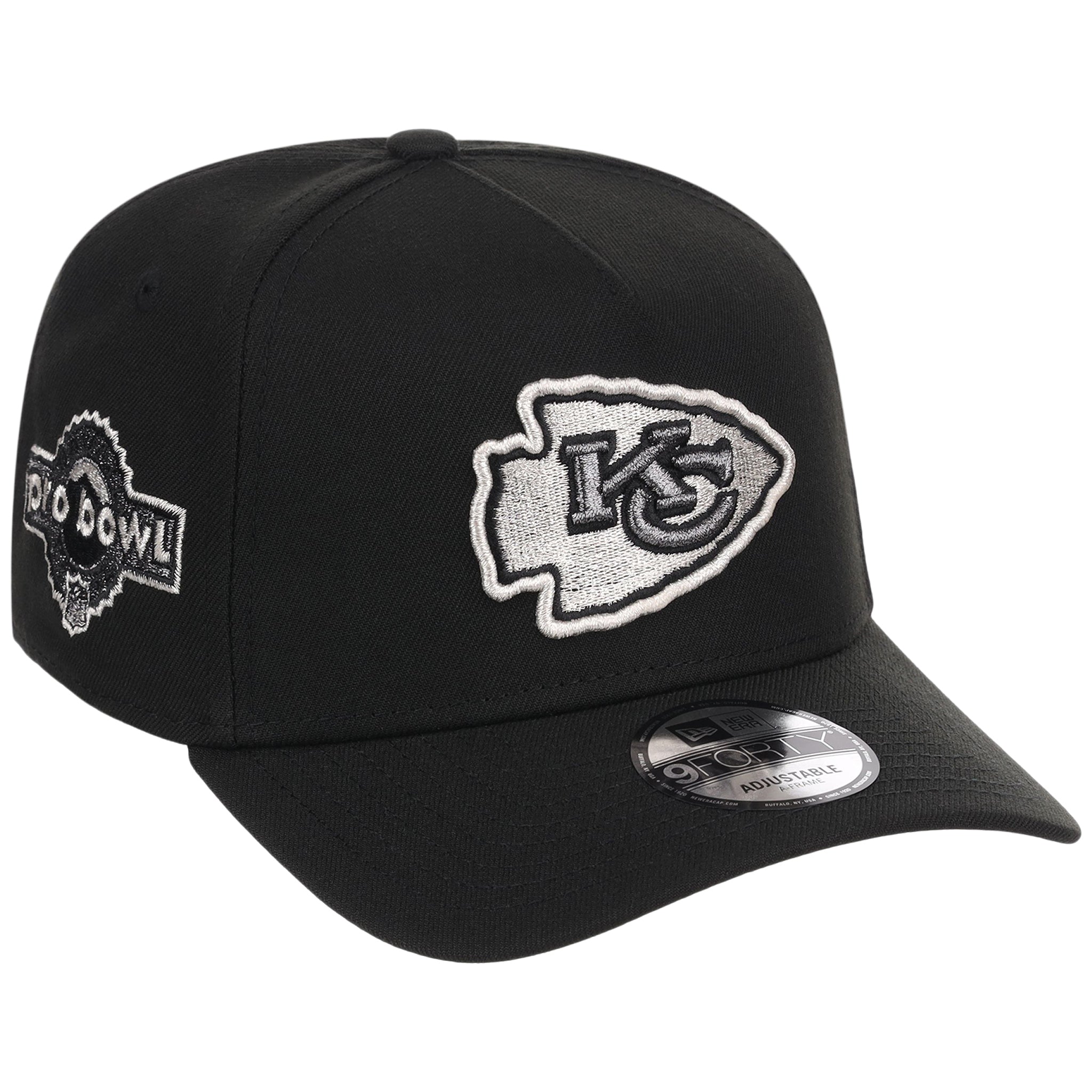 Kansas City Chiefs NFL Liquid Titanium New Era 9FORTY