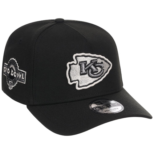 Kansas City Chiefs NFL Liquid Titanium New Era 9FORTY
