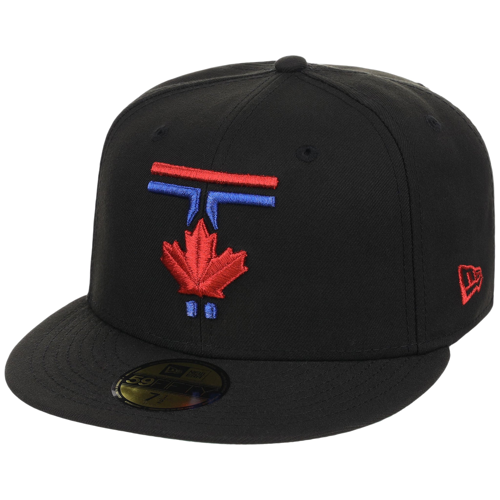 Toronto Blue Jays Toronto 50th Anniversary New Era 59FIFTY (Black/Black)