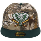 Oakland Athletics MLB Realtree OTC New Era 59FIFTY