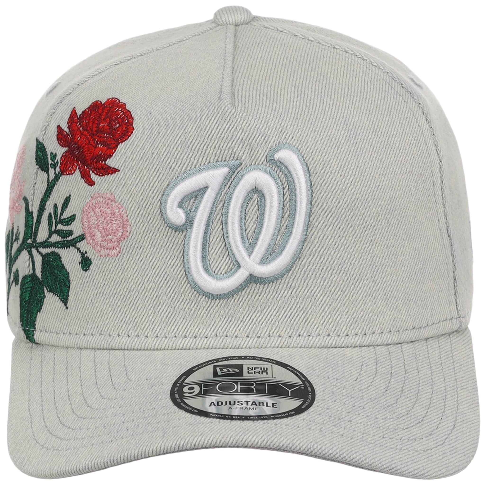 Washington Nationals MLB Denim Flower New Era 9FORTY