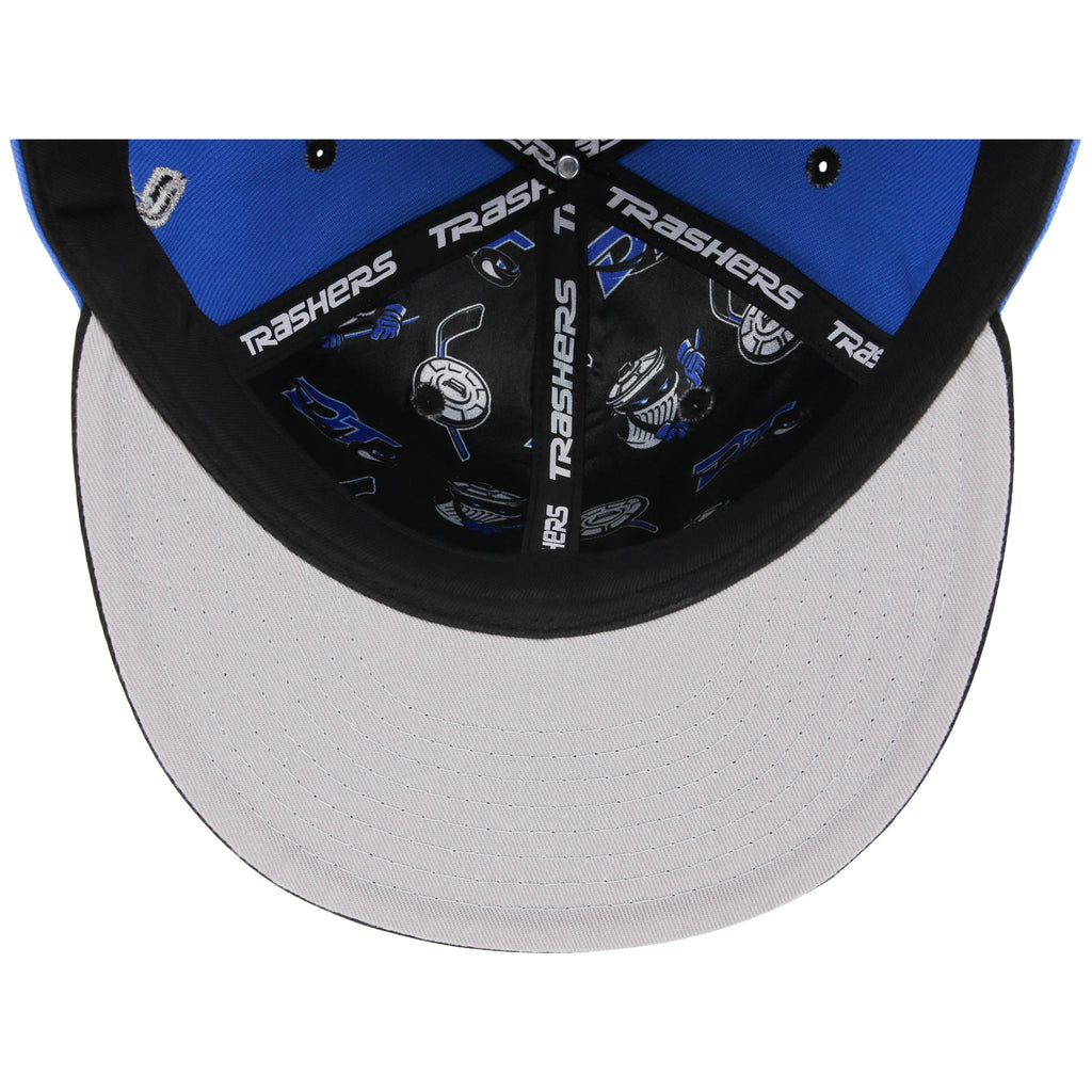 Danbury Trashers Logo Fitted (Blue/Black) - The Danbury Trashers Collection