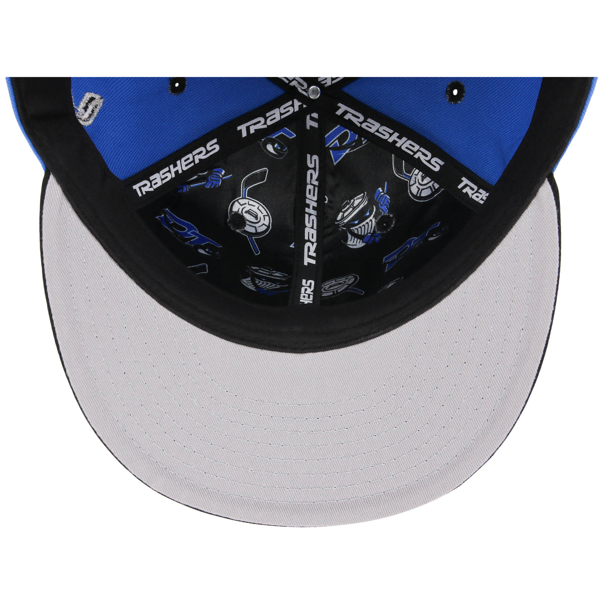 Danbury Trashers Logo Fitted (Blue/Black) - The Danbury Trashers Collection