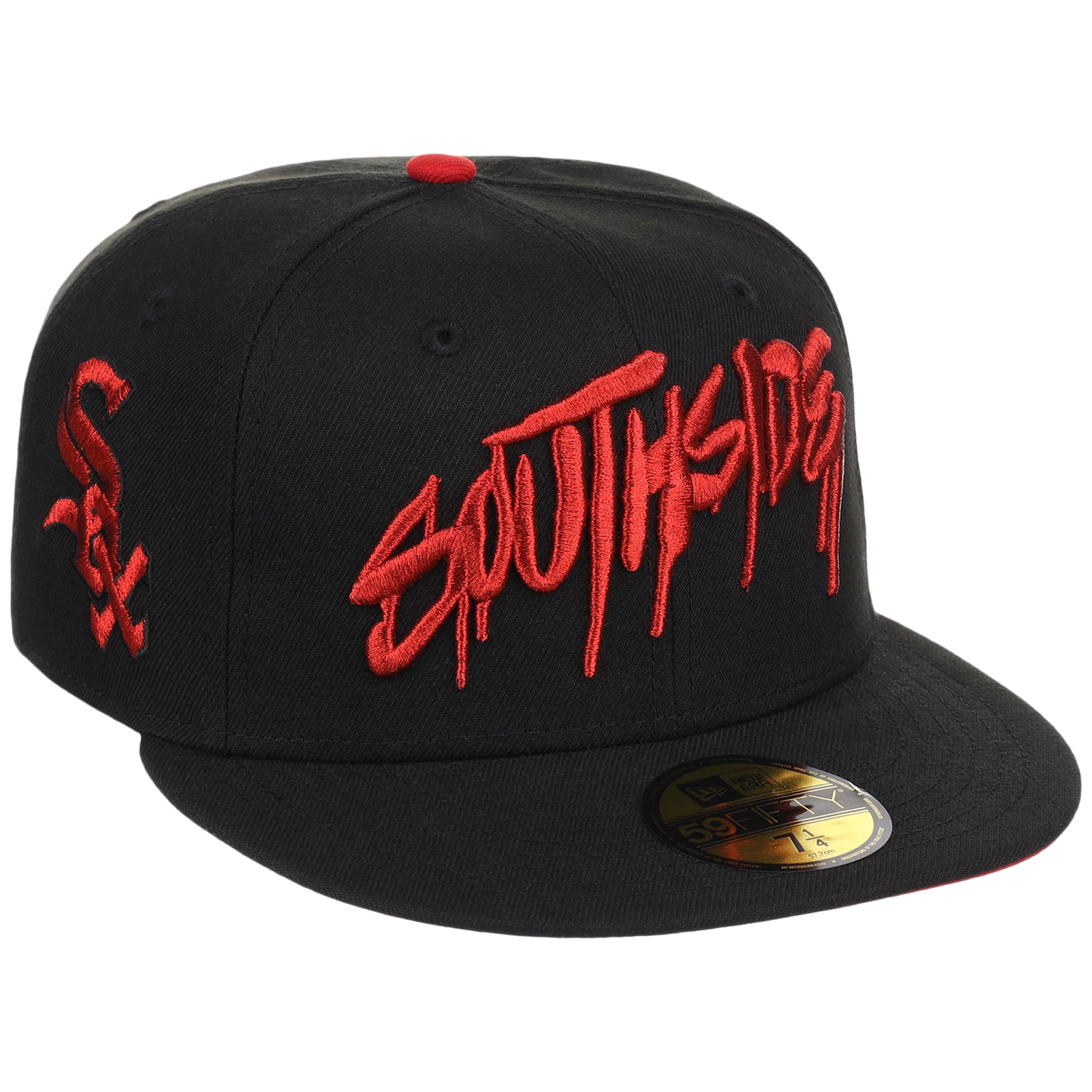 Chicago White Sox (Black/Red) Chicago Southside Crown the City New