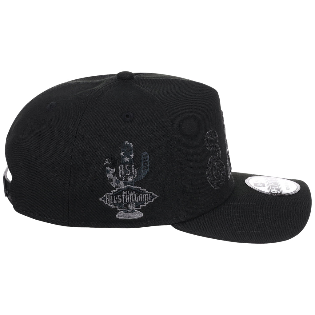 Arizona Diamondbacks Phoenix Crown the City New Era 9FORTY A-Frame (Black/Black)