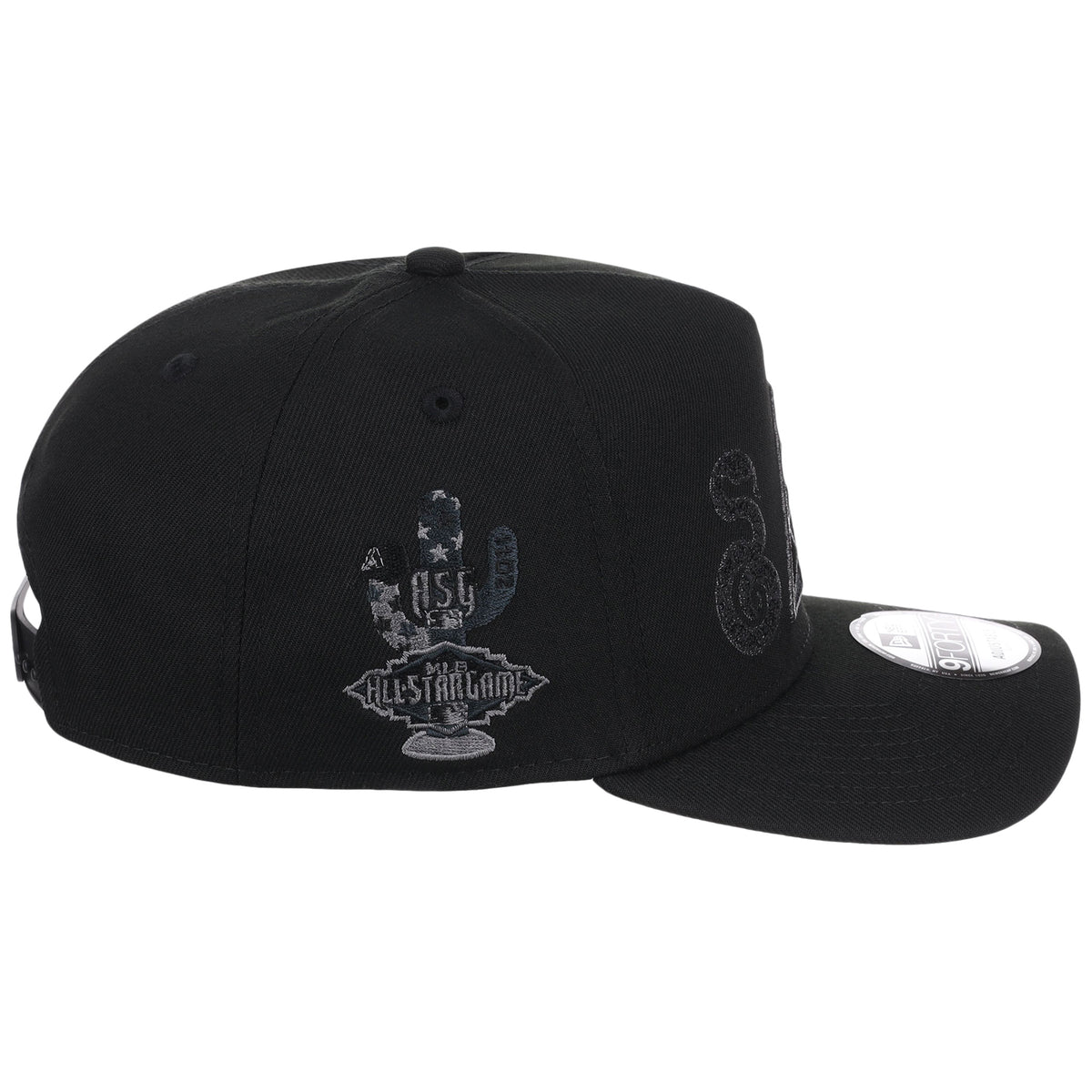 Arizona Diamondbacks Phoenix Crown the City New Era 9FORTY A-Frame (Black/Black)