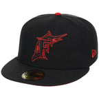 Miami Marlins MLB Midnight Massacre New Era 59FIFTY