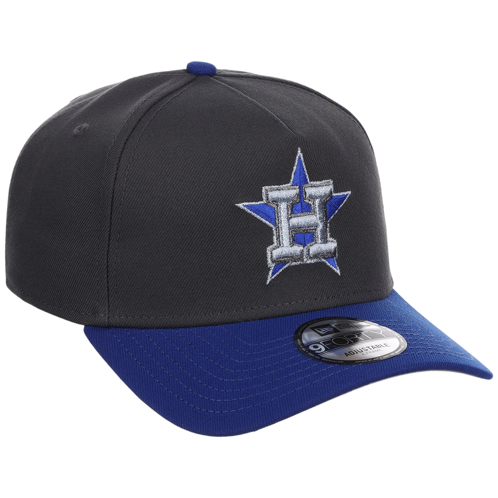 Houston Astros MLB Graphite x Royal FASHION CORE New Era 9FORTY A-Frame