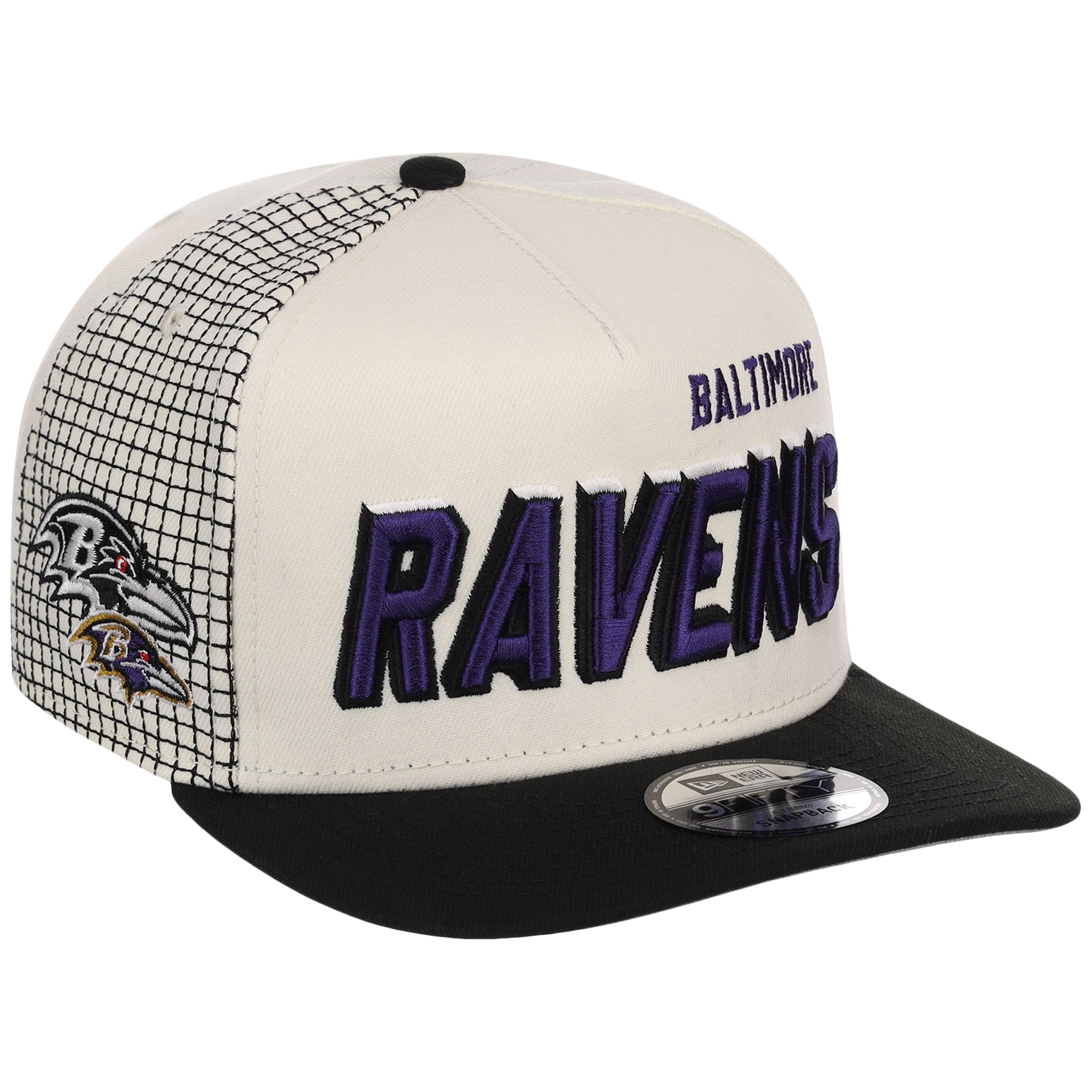 Baltimore Ravens NFL Gridlock New Era 9FIFTY A-Frame