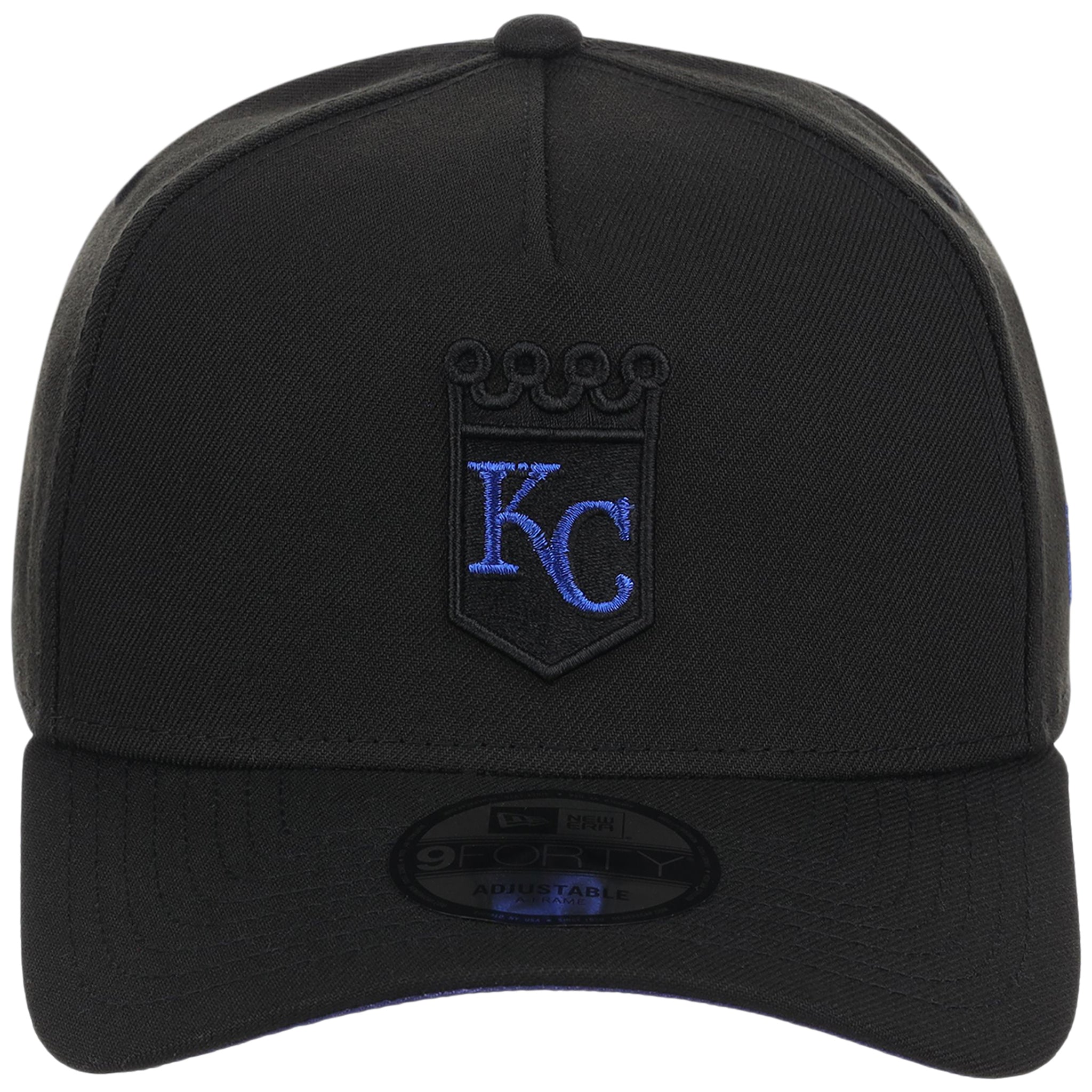 Kansas City Royals MLB Black x Royal FASHION CORE New Era 9FORTY A-Frame