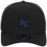 Kansas City Royals MLB Black x Royal FASHION CORE New Era 9FORTY A-Frame