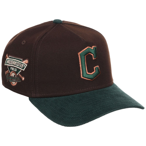Cleveland Guardians MLB Forest Ember New Era 9FORTY A-Frame