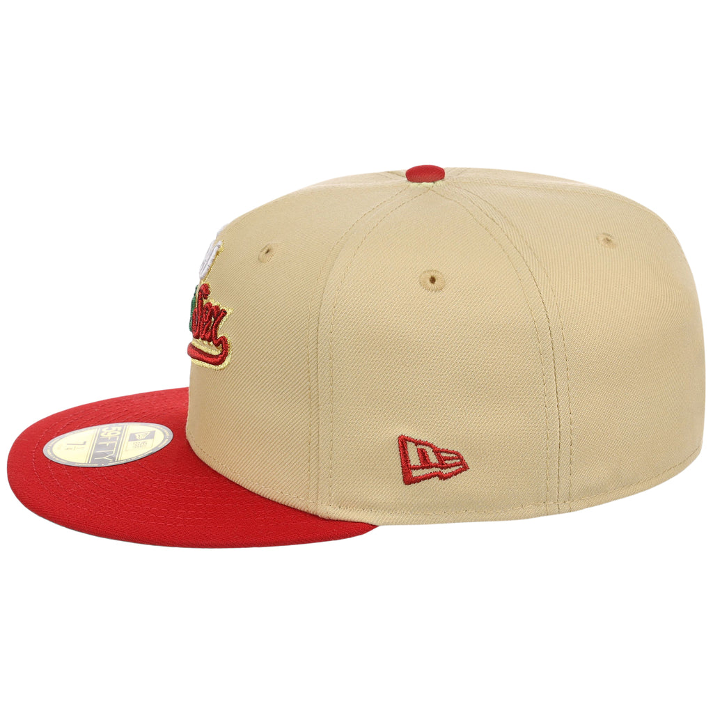 Chicago White Sox (Gold/Red) Chicago Southside Crown the City New Era 59FIFTY