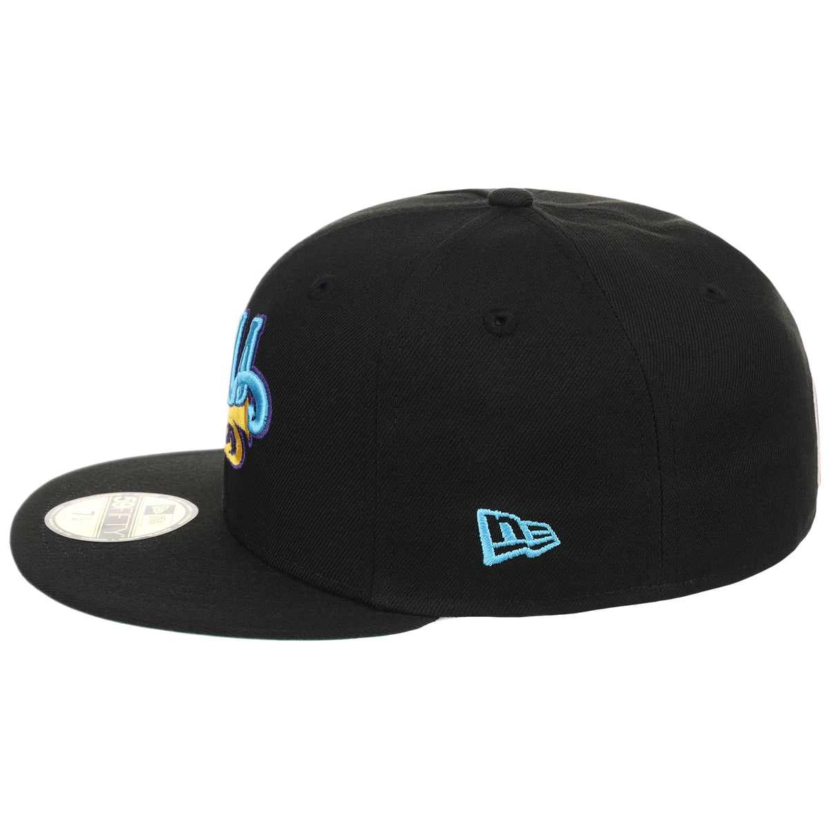 New Orleans Hornets NBA Black Dome New Era 59FIFTY