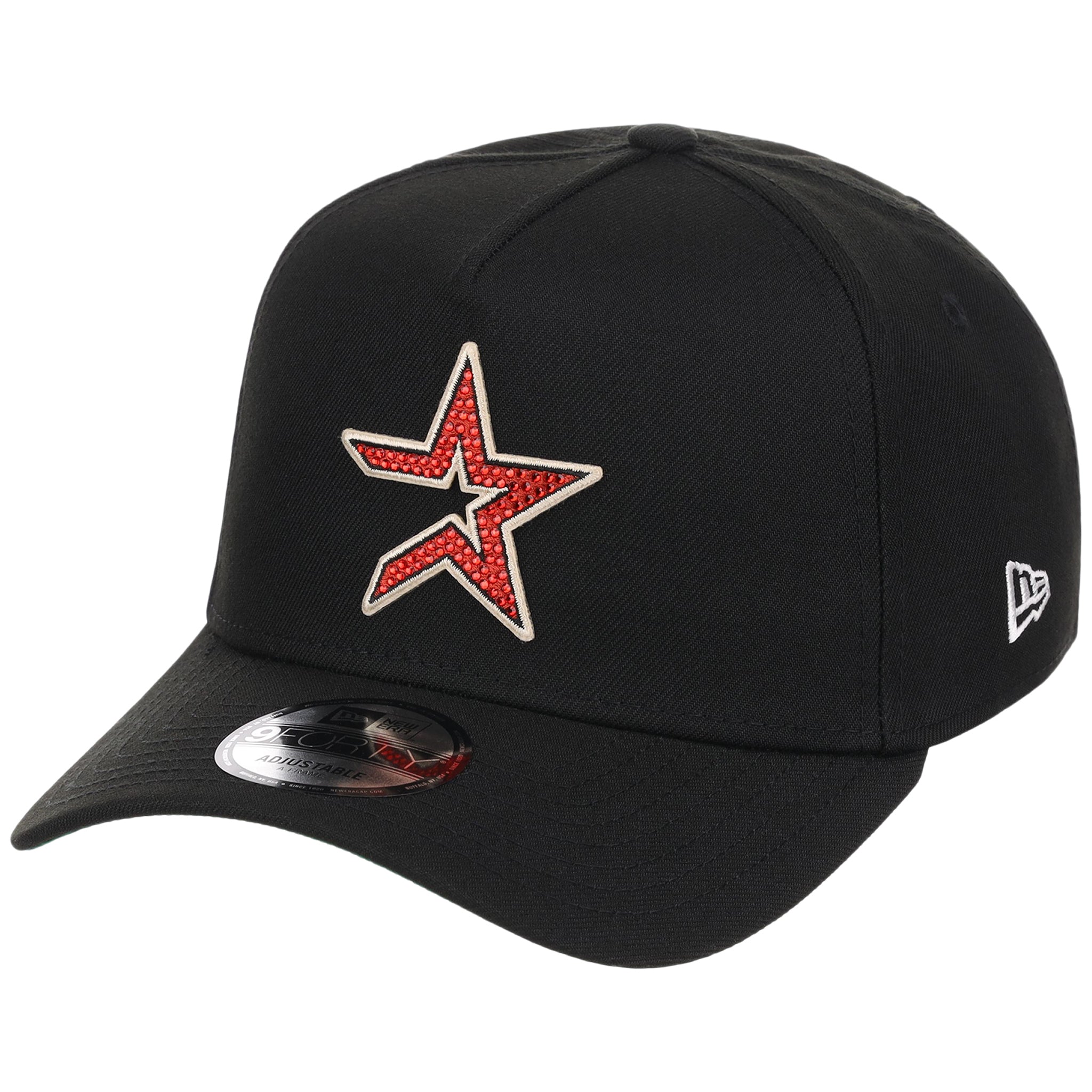 Houston Astros MLB Diamond Bling New Era 9FORTY A-Frame