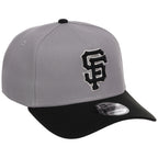 San Francisco Giants MLB Gray x Black FASHION CORE New Era 9FORTY A-Frame
