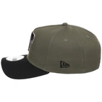 Texas Rangers MLB Olive x Black & Pink FASHION CORE New Era 9FORTY A-Frame