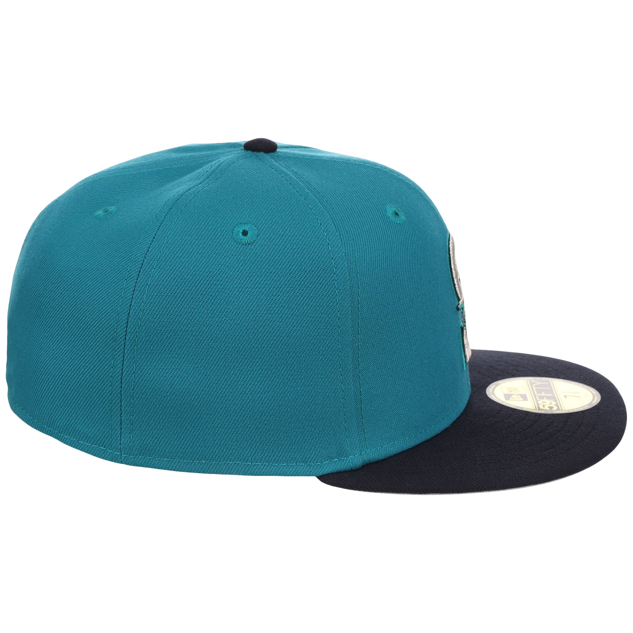 Seattle Mariners MLB Cooperstown Authentic Collection New Era 59FIFTY (Teal/Navy)