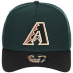 Arizona Diamondbacks MLB Dark Green x Black FASHION CORE New Era 9FORTY A-Frame