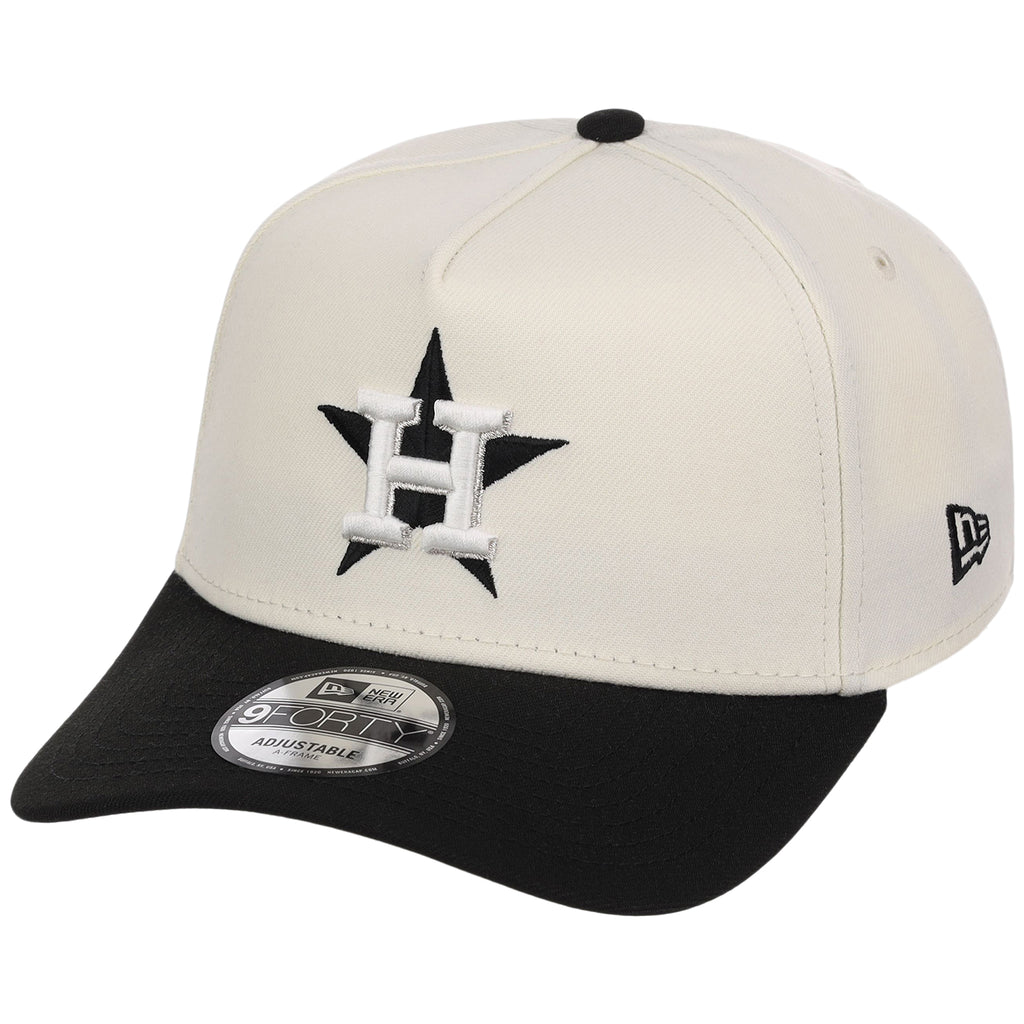 Houston Astros MLB Chrome x Black FASHION CORE New Era 9FORTY A-Frame