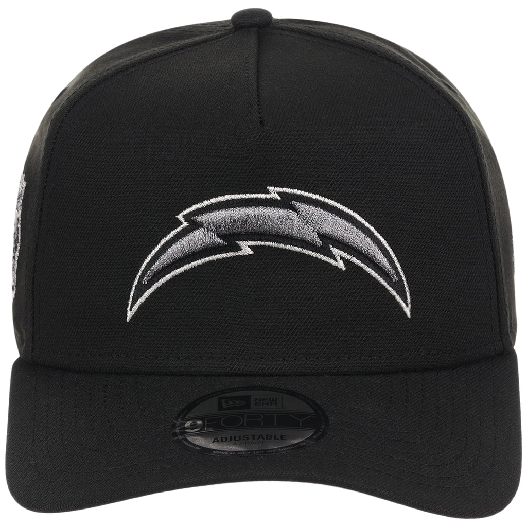 Los Angeles Chargers NFL Liquid Titanium New Era 9FORTY
