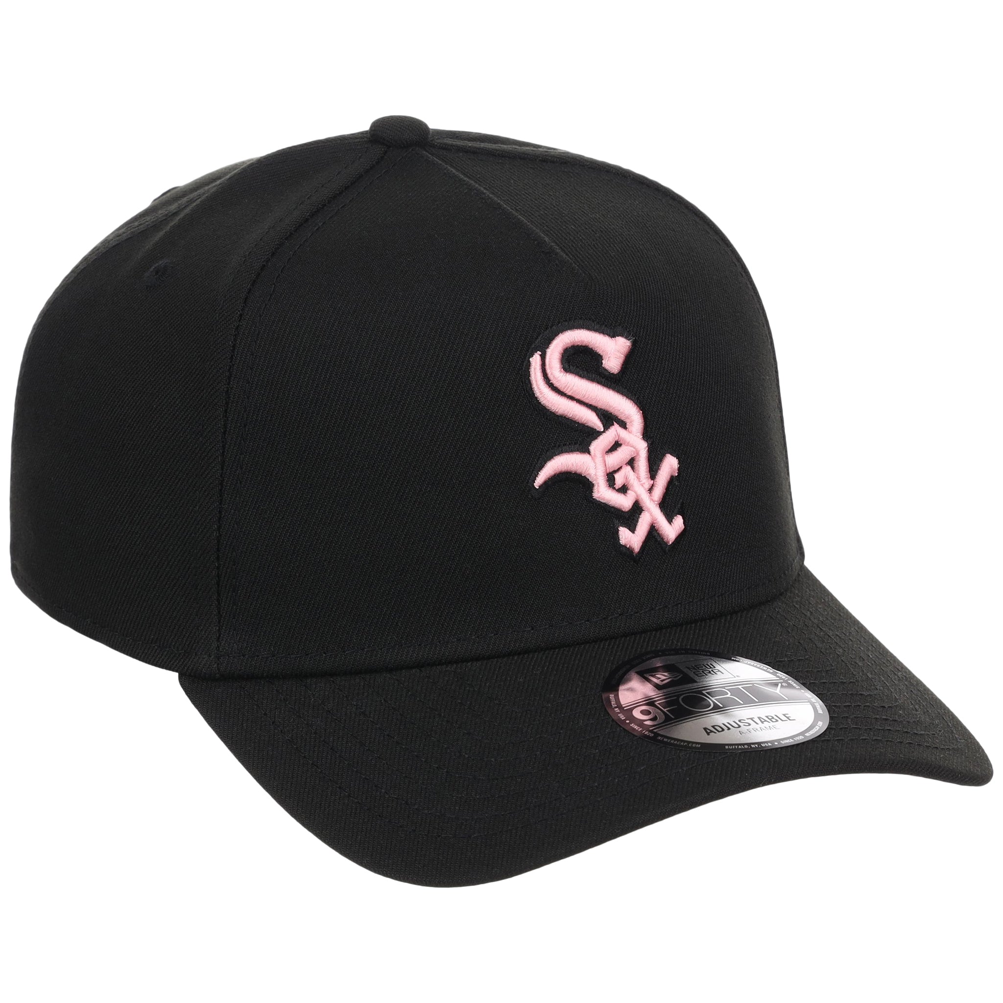 Chicago White Sox MLB Black x Pink FASHION CORE New Era 9FORTY A-Frame