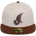 Cleveland Indians MLB Auburn Cream New Era 59FIFTY