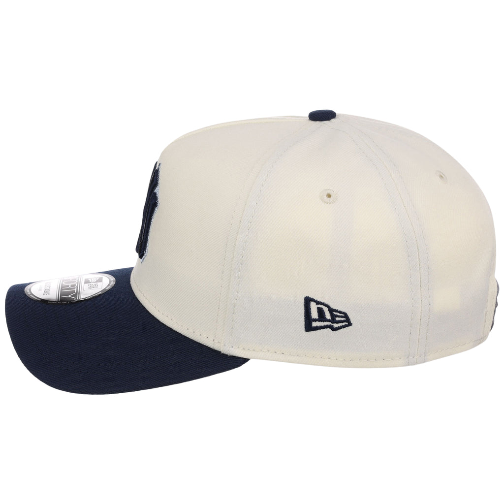 New York Yankees MLB Chrome x Navy FASHION CORE New Era 9FORTY A-Frame