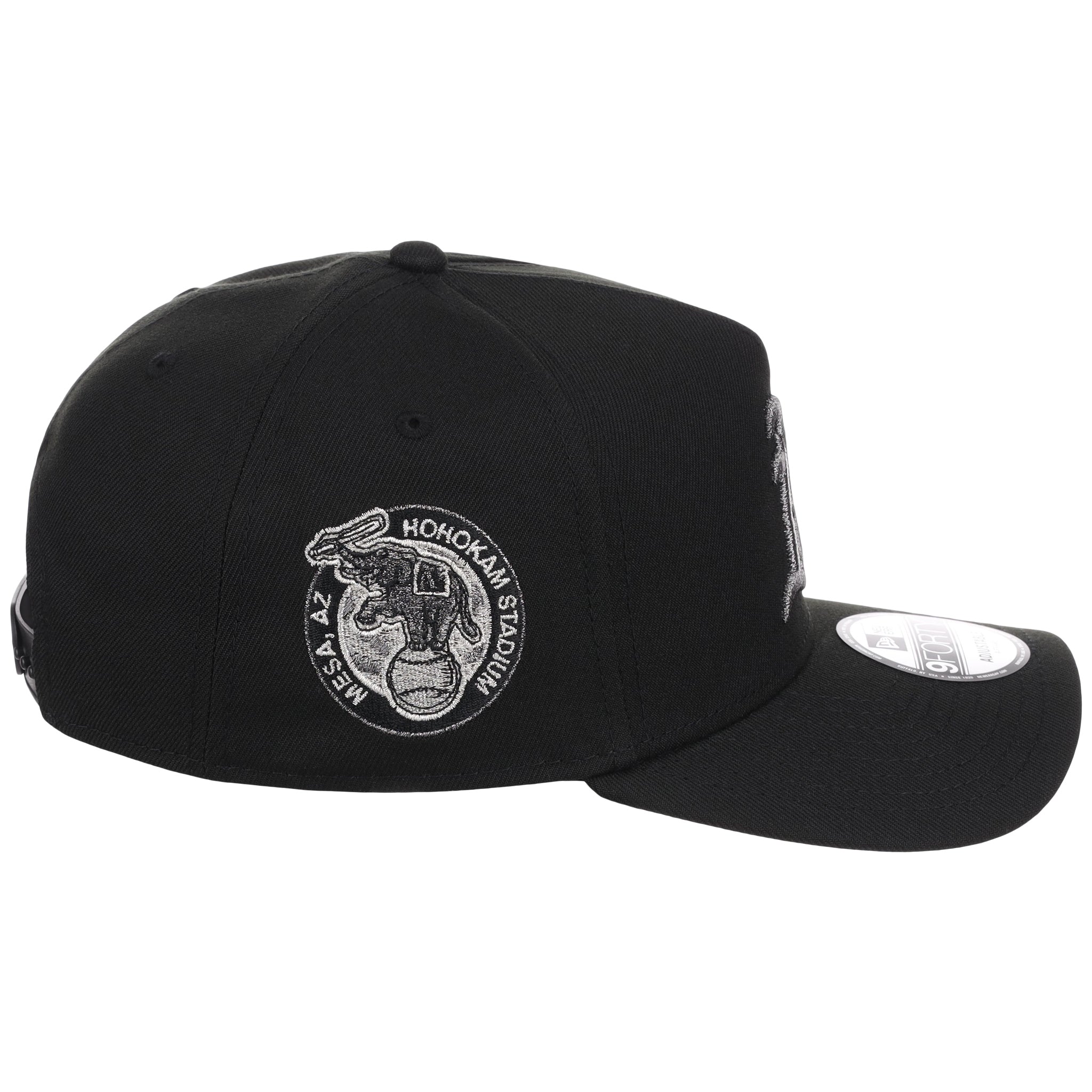 Oakland Athletics MLB Liquid Titanium New Era 9FORTY A-Frame