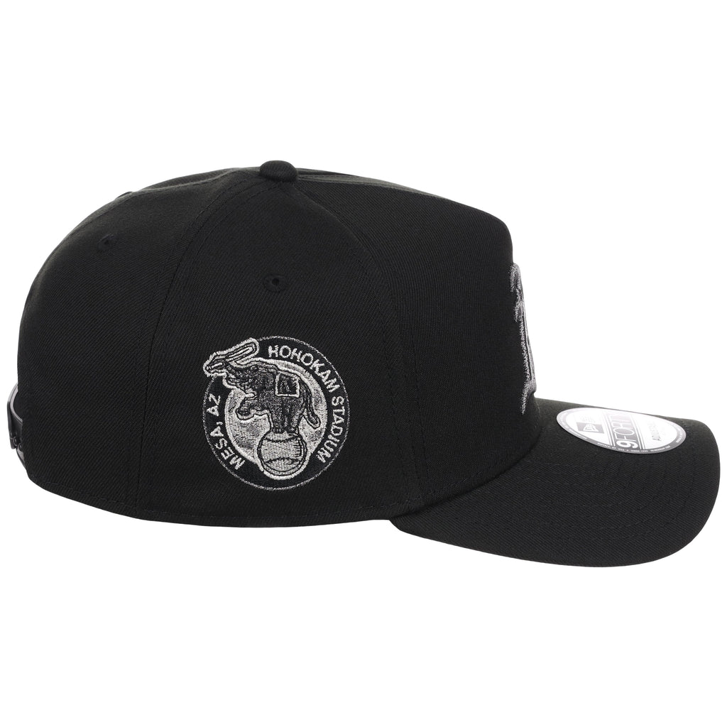 Oakland Athletics MLB Liquid Titanium New Era 9FORTY A-Frame