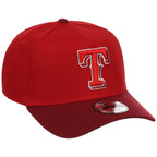 Texas Rangers MLB Red x Cardinal FASHION CORE New Era 9FORTY A-Frame