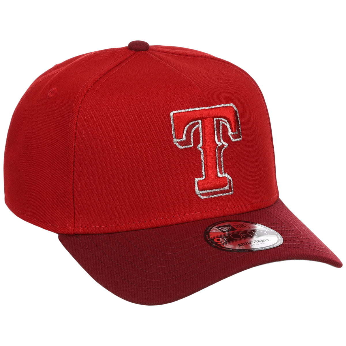 Texas Rangers MLB Red x Cardinal FASHION CORE New Era 9FORTY A-Frame