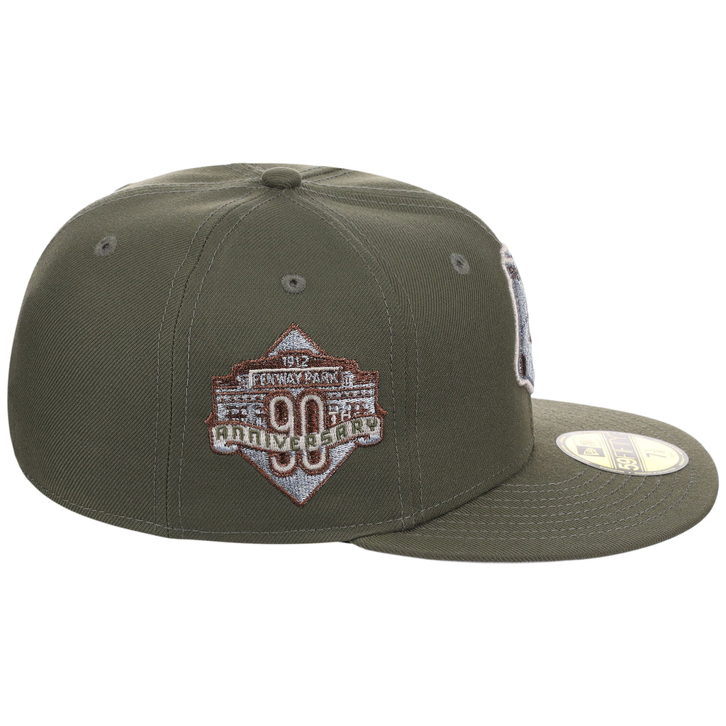 Boston Red Sox MLB Olive Alloy New Era 59FIFTY