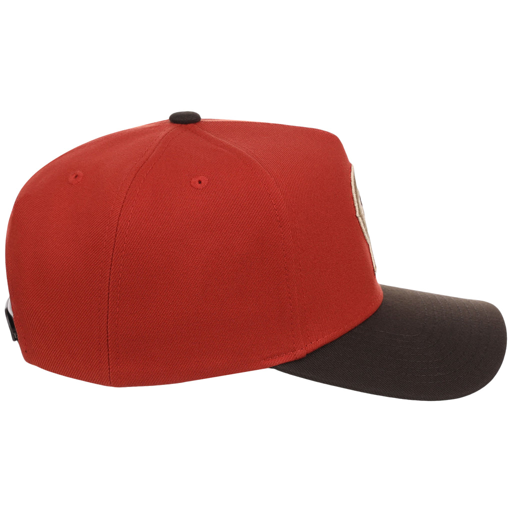California Angels MLB Brown Stone Heat Mitcell & Ness Pro Pinch