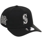 Seattle Mariners MLB Liquid Titanium New Era 9FORTY A-Frame