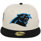 Carolina Panthers NFL Chrome OTC New Era 59FIFTY