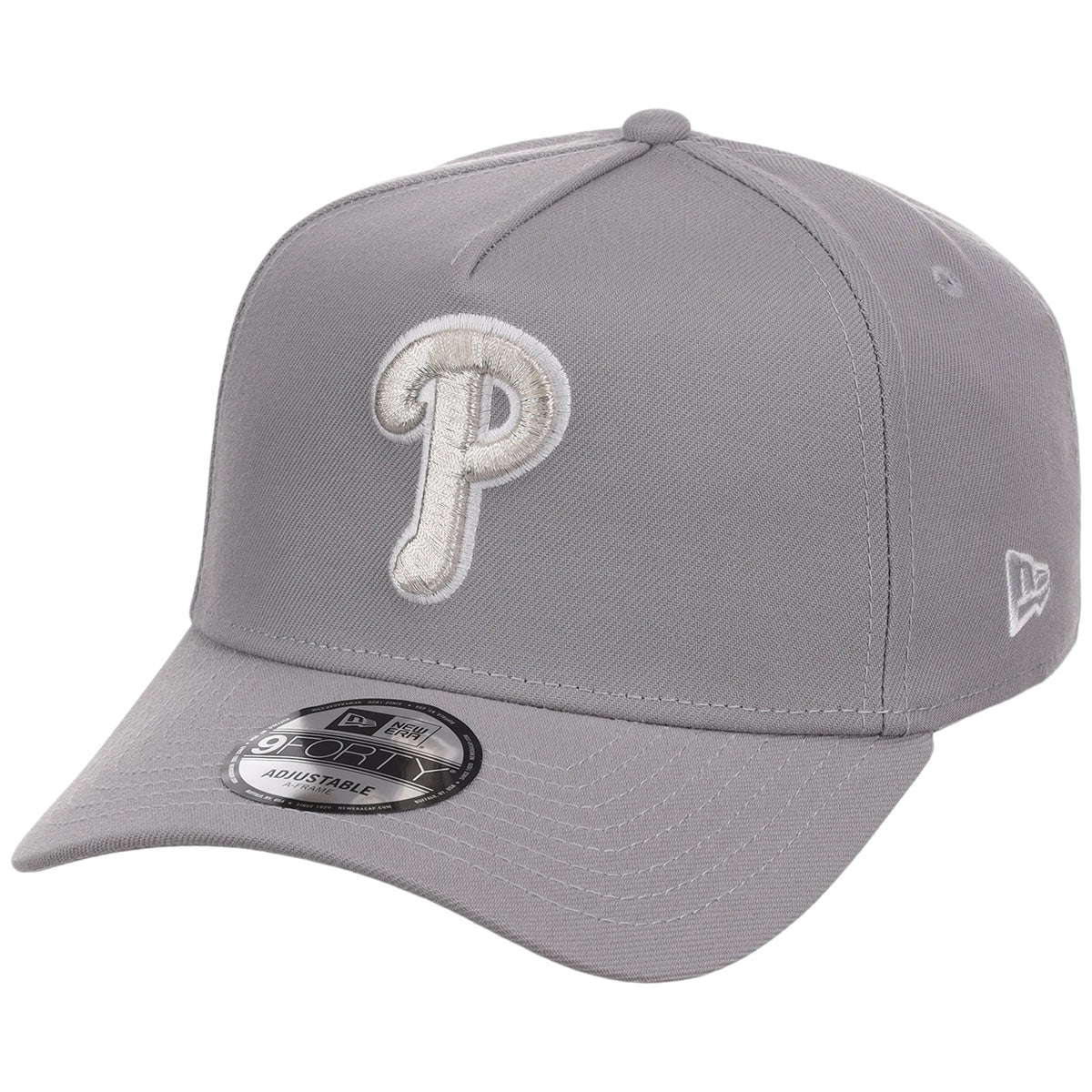 Philadelphia Phillies MLB Gray x White FASHION CORE New Era 9FORTY A-Frame